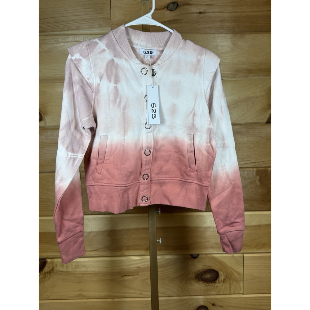 525 America Dip Dye Jacket rose clay. Revolve Anthropologie NWT Size M
